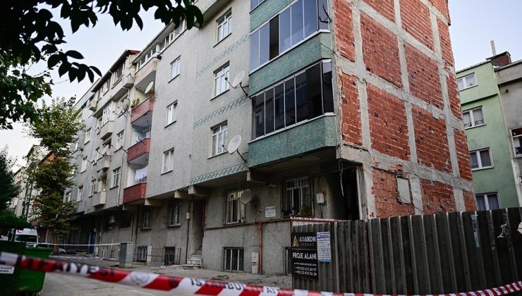 İstanbul'da kolonlardan ses gelen binalar tahliye edildi