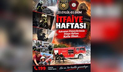 İtfaiye Haftası 25 Eylül’de başlıyor: İlçelerde çeşitli etkinlikler düzenlenecek