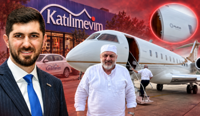 Katılımevim'in patronu milleti soyup umreye özel jet kaldırmış