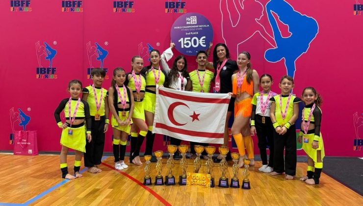 KKTC Çocuk Fitness sporcuları Hırvatistan’da önemli başarılar elde etti