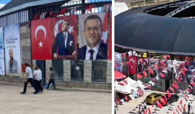 Kocaeli’de ‘Erdoğan posteri’ tartışması