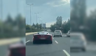 Lüks araçla makasın cezası ağır oldu