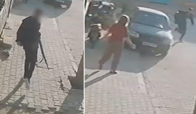 Manisa Turgutlu'da saldırgan okula böyle gelmiş