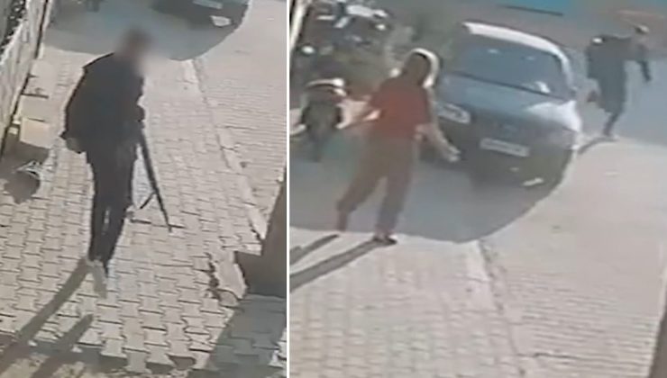 Manisa Turgutlu'da saldırgan okula böyle gelmiş