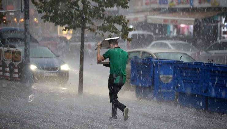 Meteoroloji'den gök gürültülü sağanak yağış uyarısı
