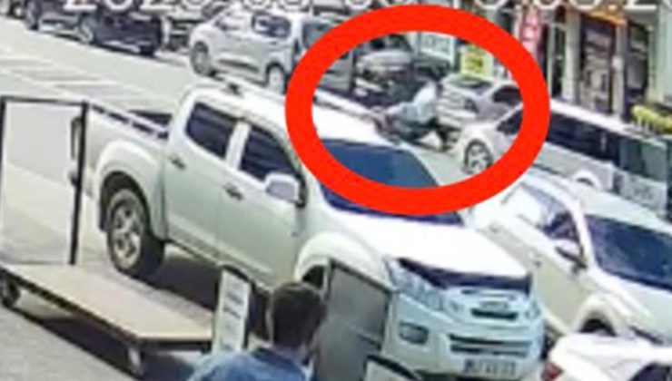 Motosikletli genç kurşunların hedefi oldu