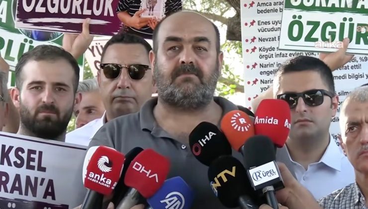 Narin Güran'ın babası Cumhurbaşkanlığı'na yürüyor