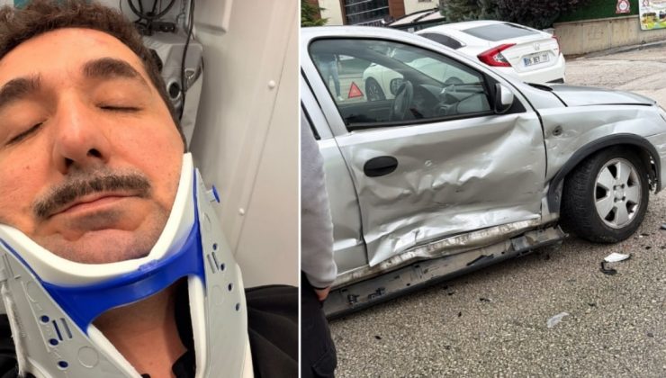 Oyuncu Uğur Akay trafik kazası geçirdi