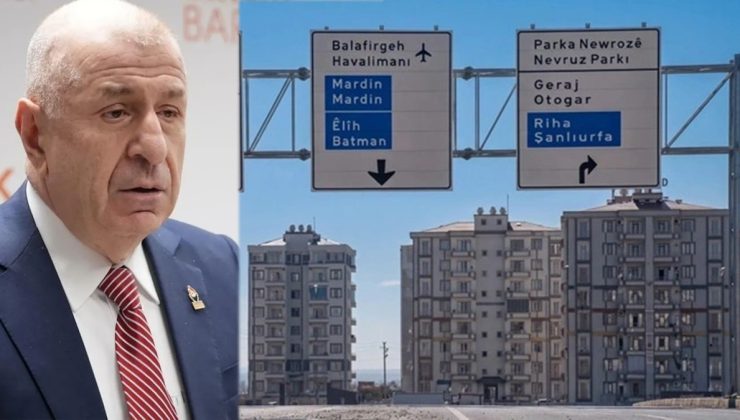 Özdağ’dan savcılığa Kürtçe tabelalar için suç duyurusu