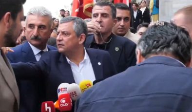 Özgür Özel çok sinirlendi: “Sen buradan git! Gelme buraya