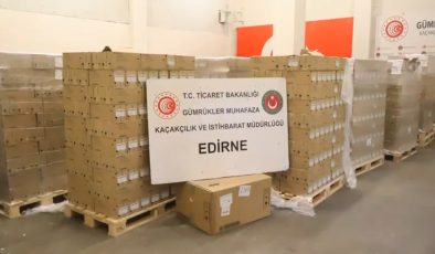Piyasa değeri 9 milyon! Gümrük kapısında ele geçirildi
