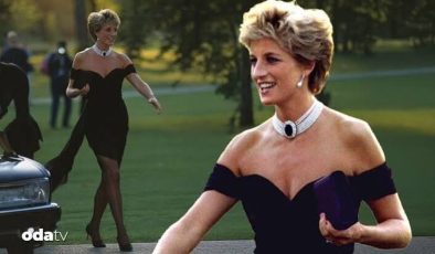 Prenses Diana'nın ikonik 'intikam elbisesi' satışa çıkıyor