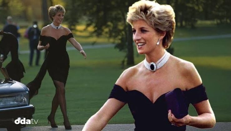 Prenses Diana'nın ikonik 'intikam elbisesi' satışa çıkıyor
