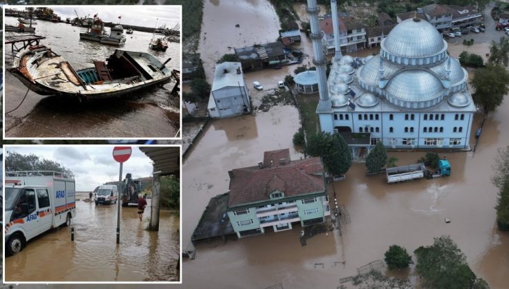 Sağanak Marmara'yı vurdu! Dereler taştı, yollar çöktü; okul, cami ve evler sular altında kaldı