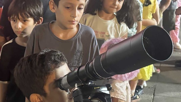 SAMTAY Vakfı, gökyüzü gözlem programı düzenledi