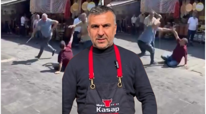 Sopayla saldırdı tutuklandı