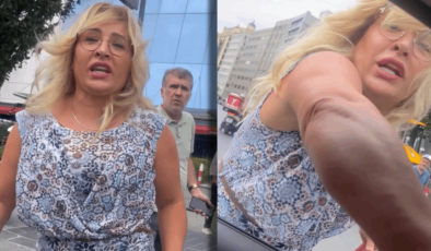 Şişli'de kadın sürücülerin yol kavgası kamerada: "Kafanı kırarım" deyip camdan içeri saldırdı