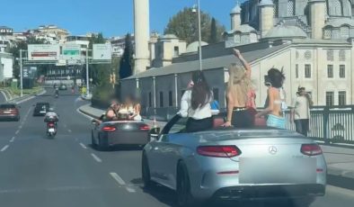 Sosyal medyadaki o görüntüler emniyeti harekete geçirdi: Üstü açık araçtakilere ceza yağdı!