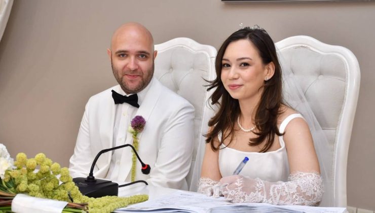 Sözcü ailesinin mutlu günü: Ozan Kılıç ile Övgü Avcıer Kılıç hayatlarını birleştirdi