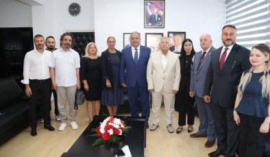 Sucuoğlu, Taekwondo Federasyonu heyetini kabul etti