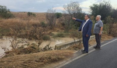Sucuoğlu, Yılmazköy-Kılıçaslan güzergâhında incelemelerde bulundu
