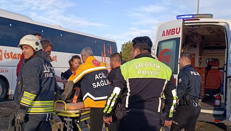 Tekirdağ’da içinde 4 yaşındaki çocuk bulunan otomobili kaçırdı: 3 yaralı
