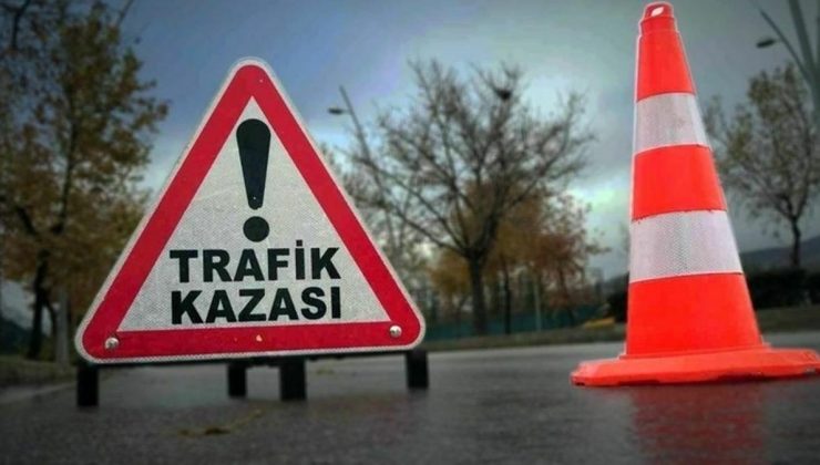 Tekirdağ'da takla atan otomobilde sürücü ile eşi yaralandı