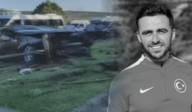 TFF personelinin can verdiği kazanın görüntüleri ortaya çıktı