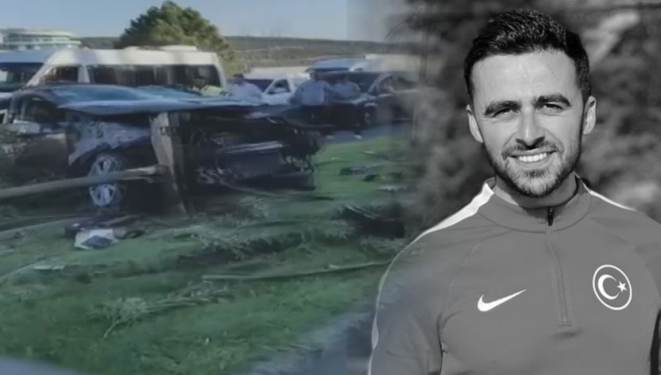 TFF personelinin can verdiği kazanın görüntüleri ortaya çıktı
