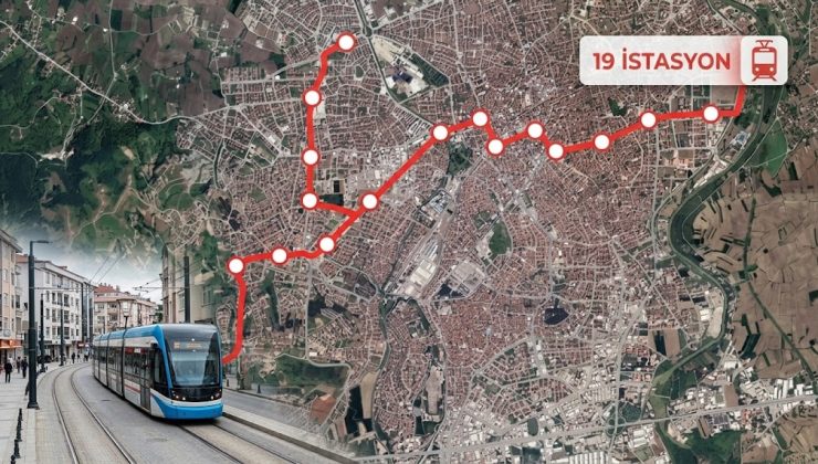 Türkiye'nin o şehrine 15,2 kilometrelik tramvay geliyor: 19 istasyondan geçecek