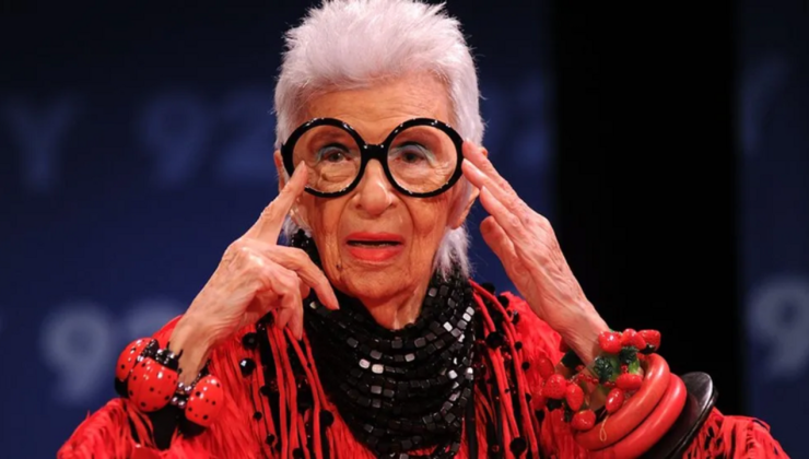 Ünlü tasarımcı ve moda ikonu Iris Apfel 102 yaşında hayatını kaybetti