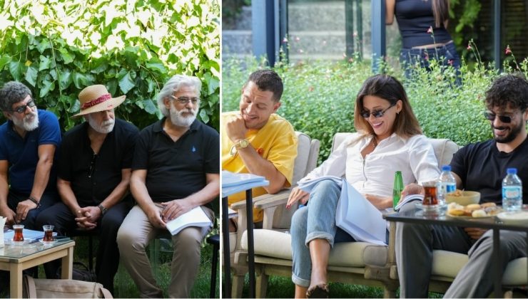 'Yeraltı' setindeki kareler gündem oldu: Usta oyuncular sandalyede, genç başroller koltukta!