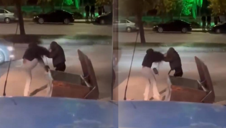Genç kızların 'erkek arkadaş' kavgasına 'vur' tezahüratı
