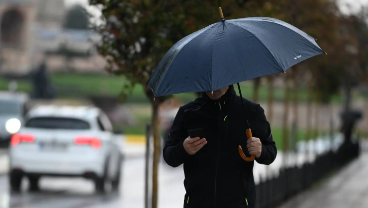 Meteoroloji Dairesi bugün, yer yer kuvvetli yağış beklendiğini duyurdu