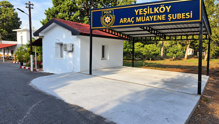 Karpaz köyleri için araç muayene işlemleri Yeşilköy Araç Muayene Şubesinde yapılacak. Polis memuru münhali başvuruları ise sürüyor