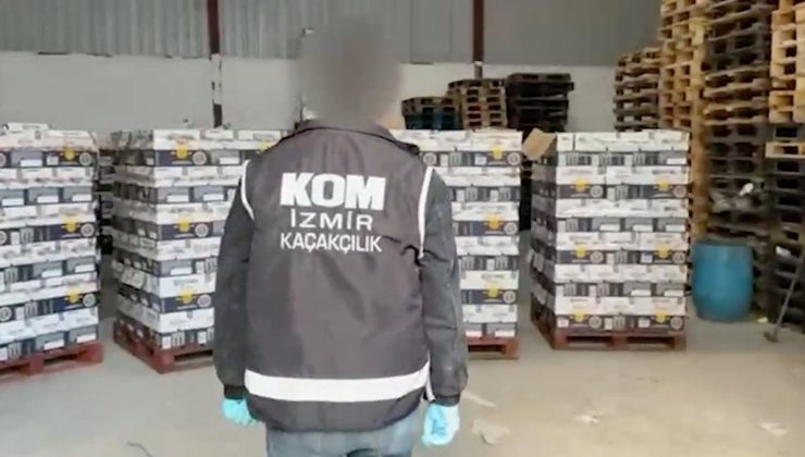 İzmir'de dev operasyon: Tam 23 bin şişe ele geçirildi