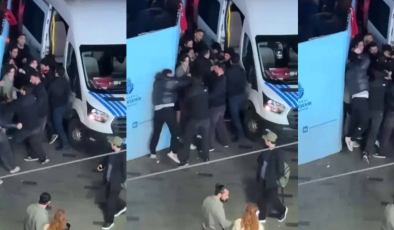 Öğrencilere yumruk atan bu siviller kim?